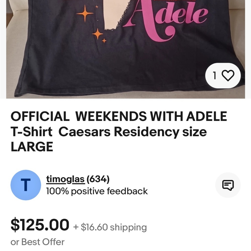 Official Weekends With Adele Caesars Residency Bl… - image 5